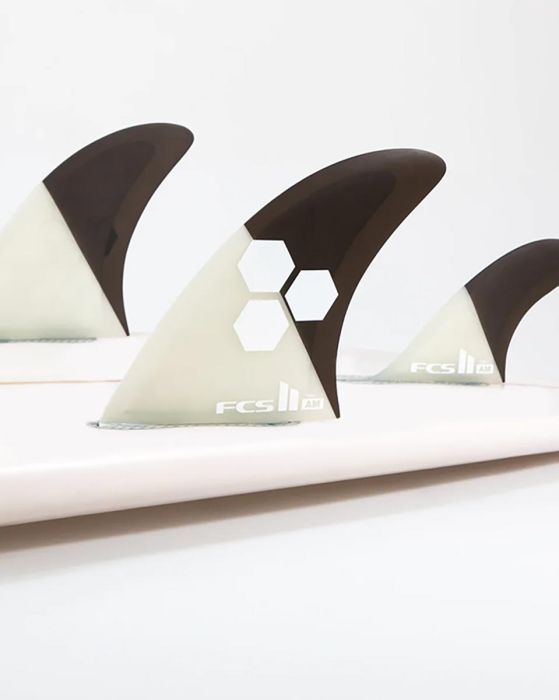 FCS II AM Twin+1 PC Grey/Charcoal M-L Fins