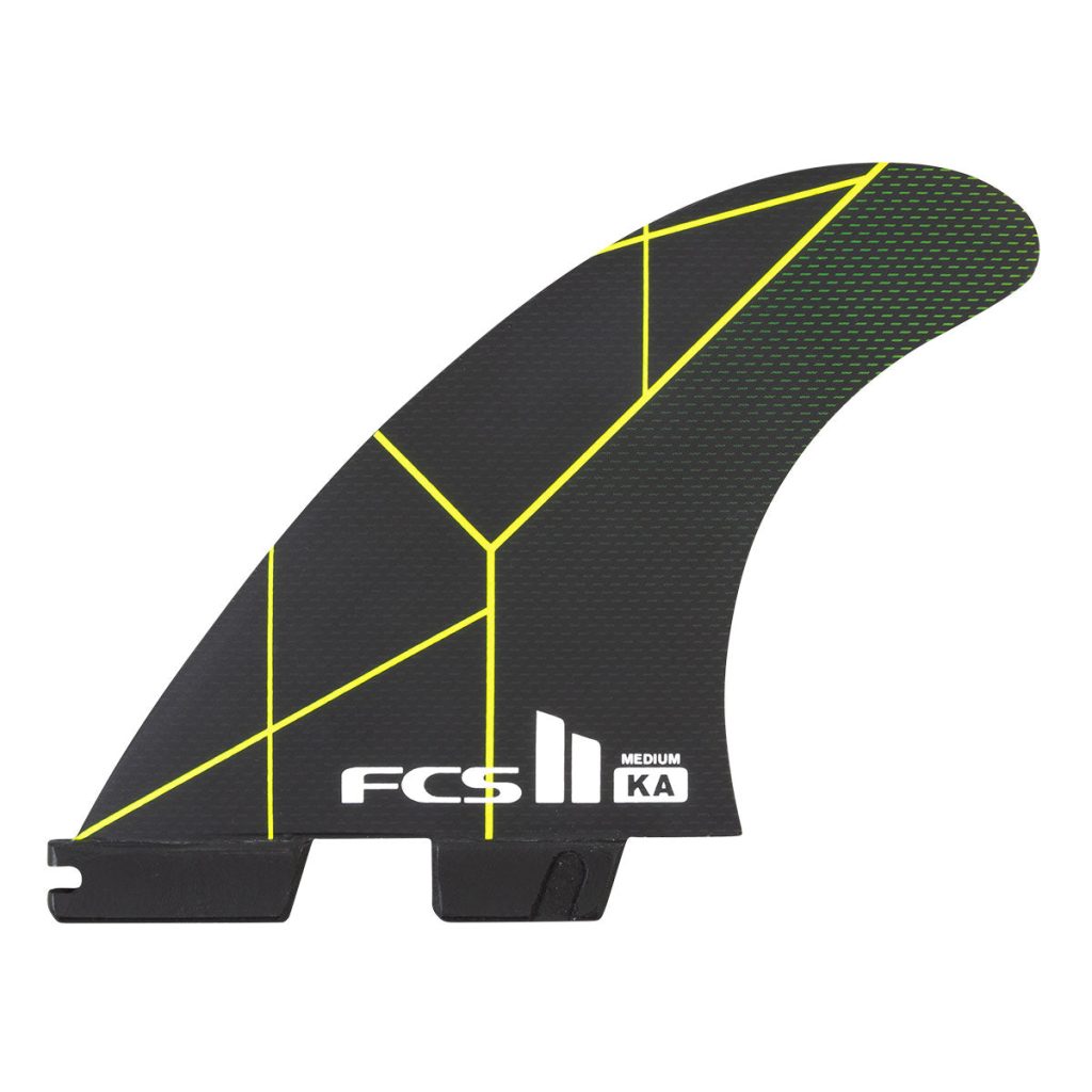 FCS II KA PC Small Black/Acid Tri Fins