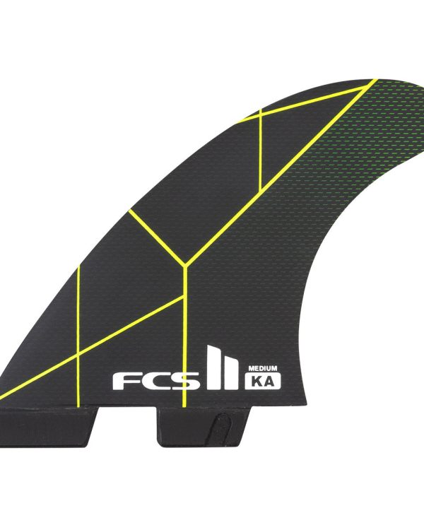 FCS II KA PC Small Black/Acid Tri Fins