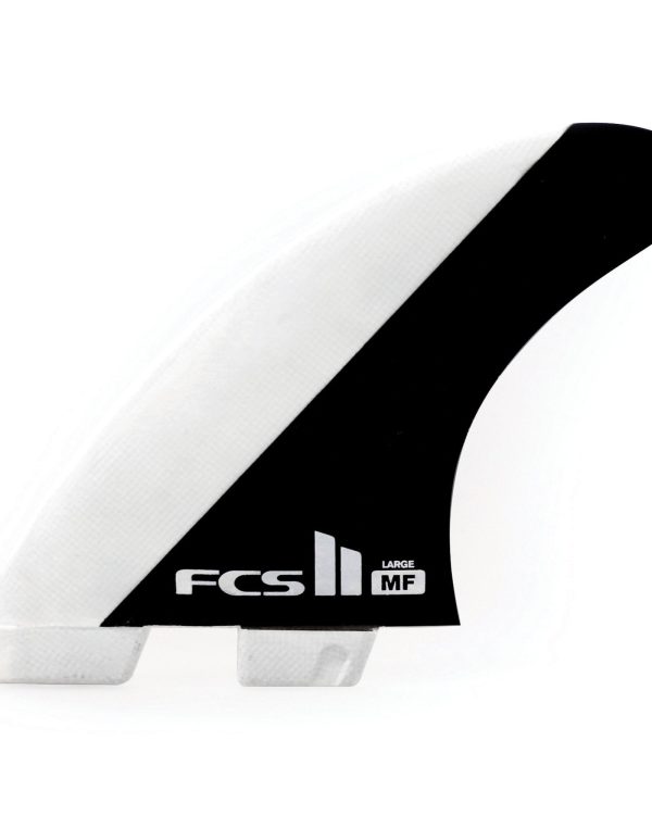 FCS II MF PC Black/White Grom Tri Fins
