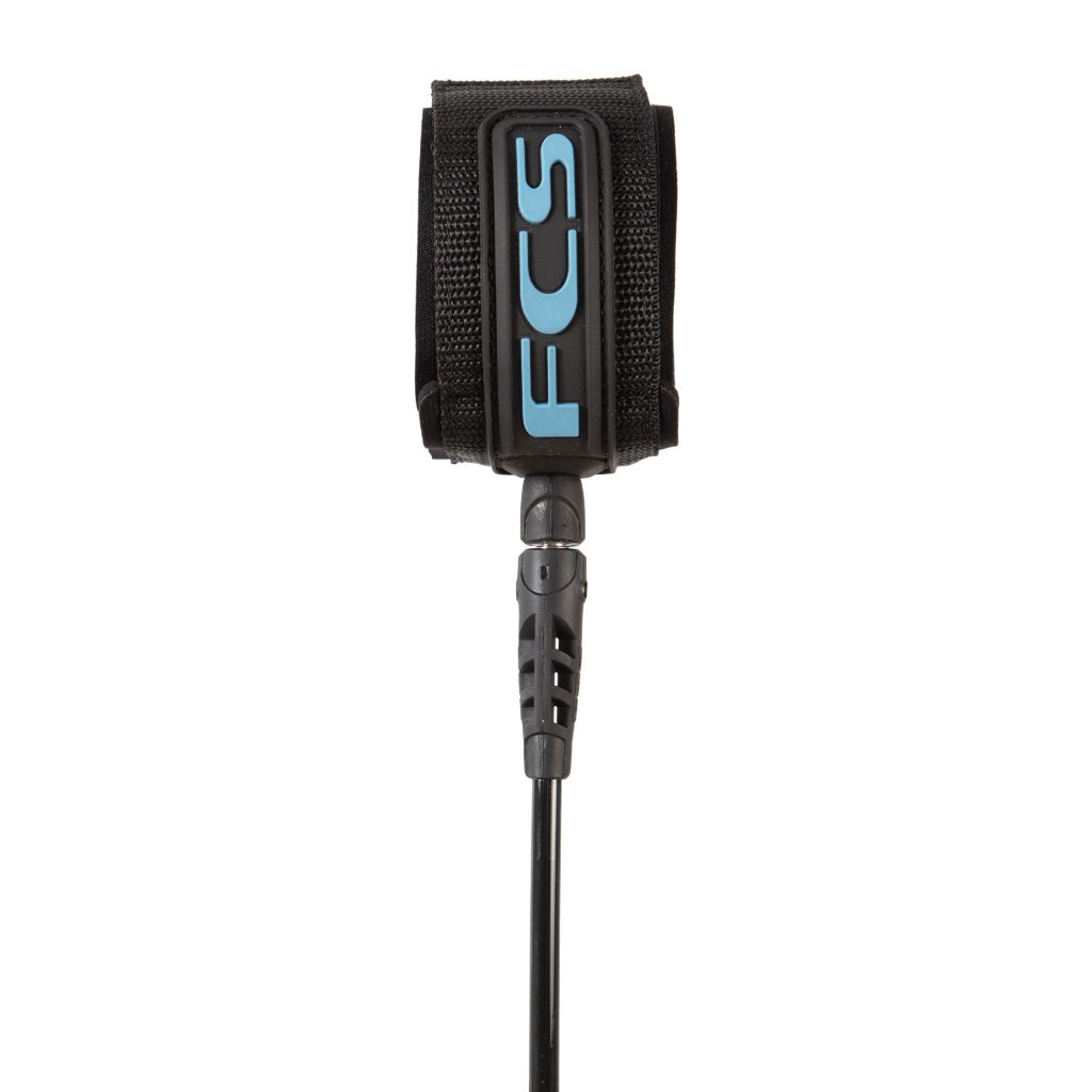 FCS 6&prime; All Round Classic Leash Tranquil Blue/Black