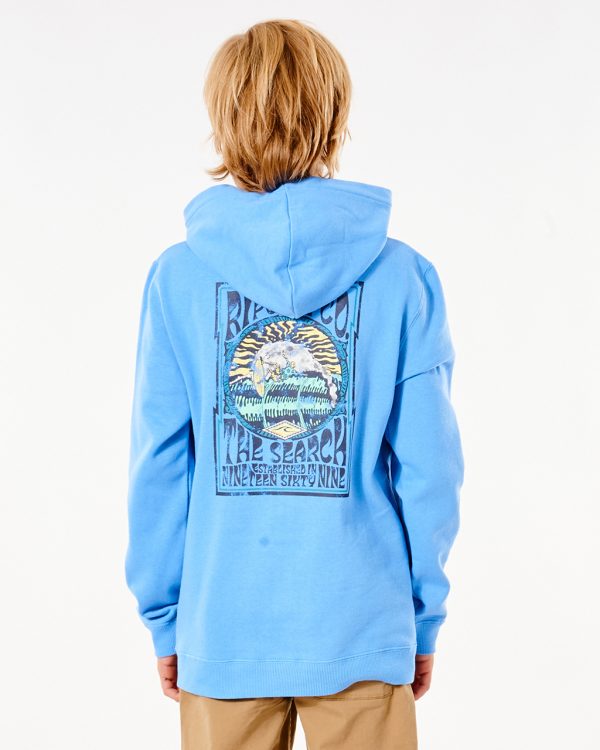 LAYBACK ZIP THRU HOOD
