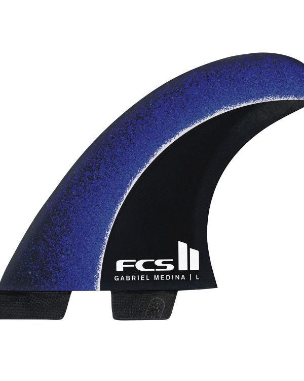 FCS II GM PC Aircore Blue Medium Tri Fins - vue alternative