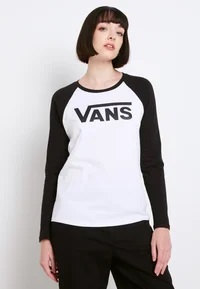 WM DROP V LS RAGLAN-B WHITE
