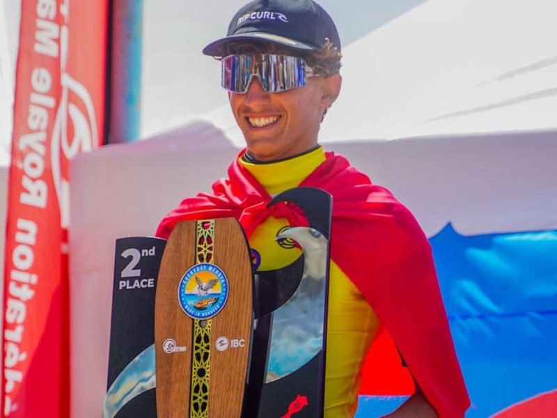 Hamza Moumou vice-champion à Mehdia, et qualifié pour le Mondial junior