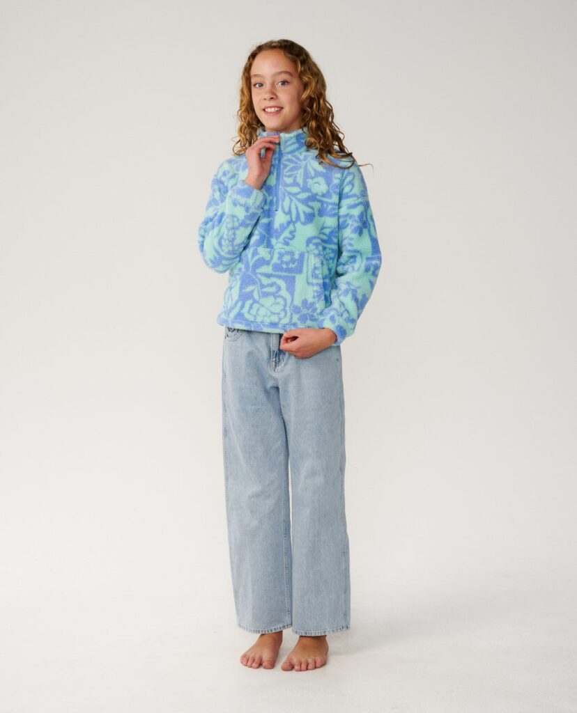 PACIFIC DREAMS 1/4 ZIP – GIRL