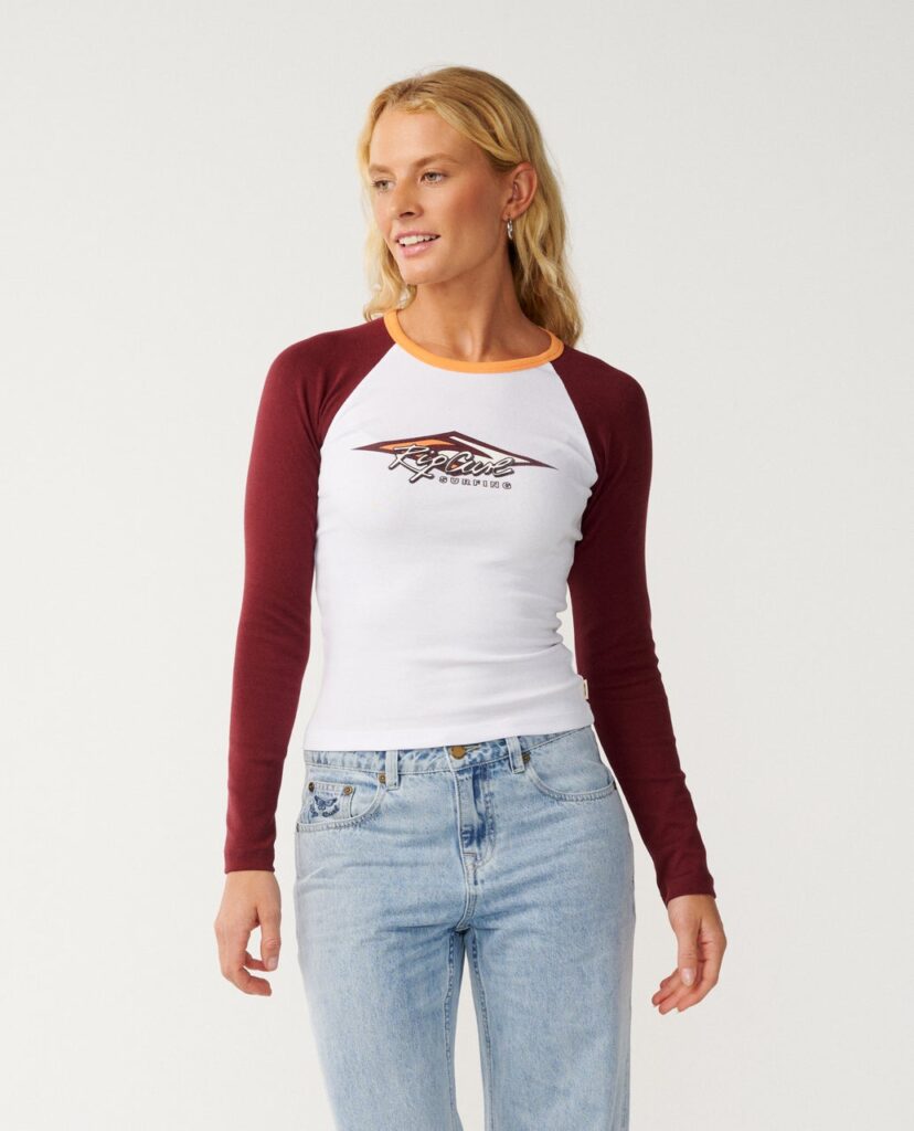 ISLAND DREAMS RAGLAN LS TEE