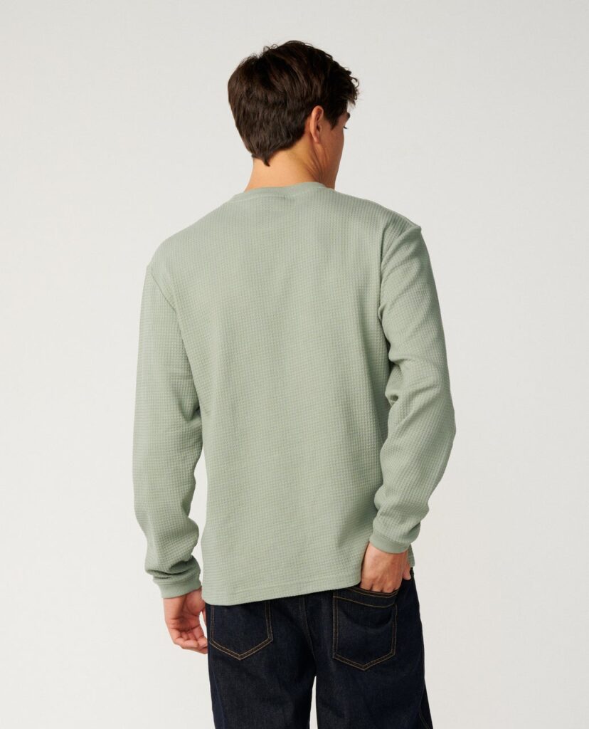 PREMIUM SURF WAFFLE L/S  TEE