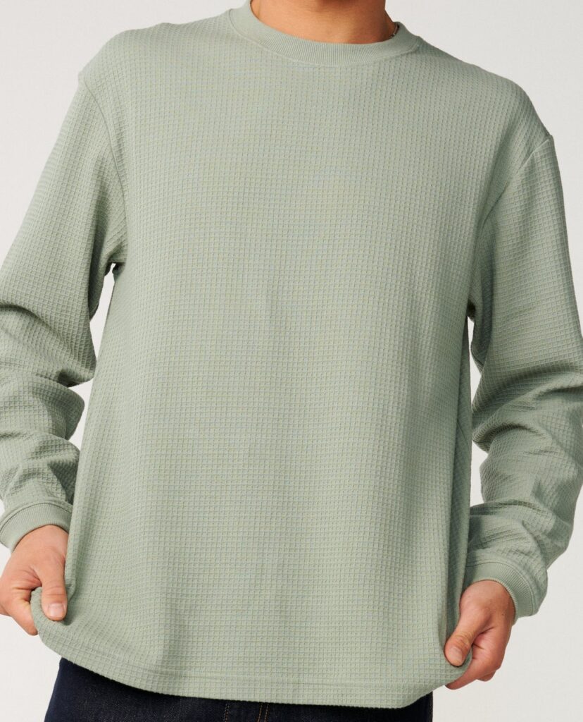 PREMIUM SURF WAFFLE L/S  TEE